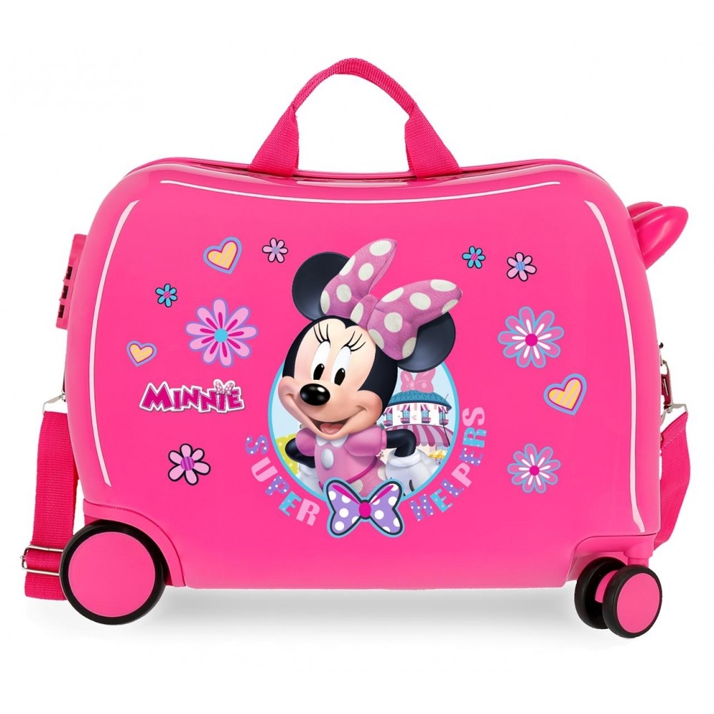 4 -wheel children's suitcase Minnie Super Helpers