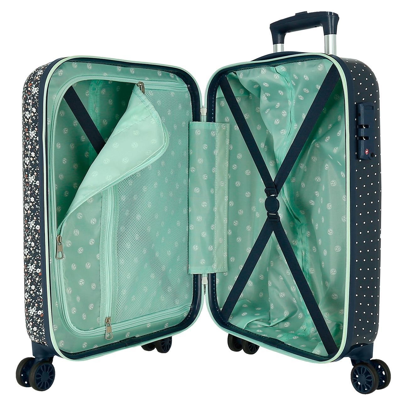 Pack Matkalaukku matkustamoon + Neceser Alenka PEPE JEANS