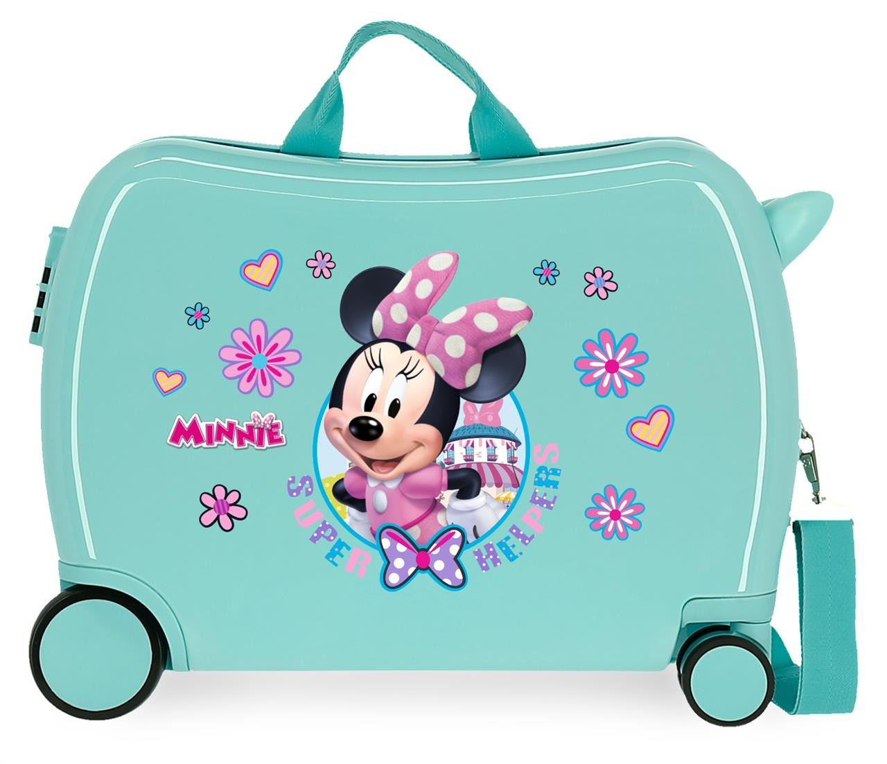 4 -wheel children's suitcase Minnie Super Helpers