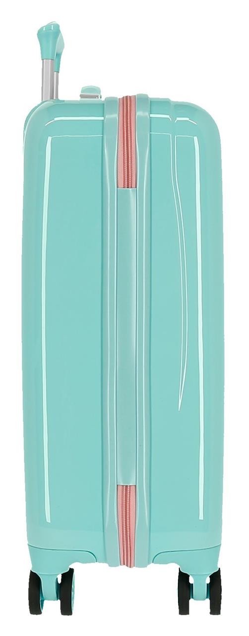 Cabin suitcase Minnie Happy Helpers rigid 55cm Turquoise