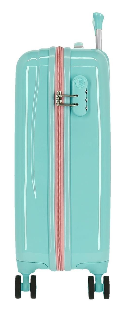 Cabin suitcase Minnie Happy Helpers rigid 55cm Turquoise