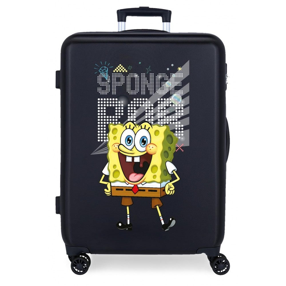 Rigid median suitcase Bob Party Bob esponja