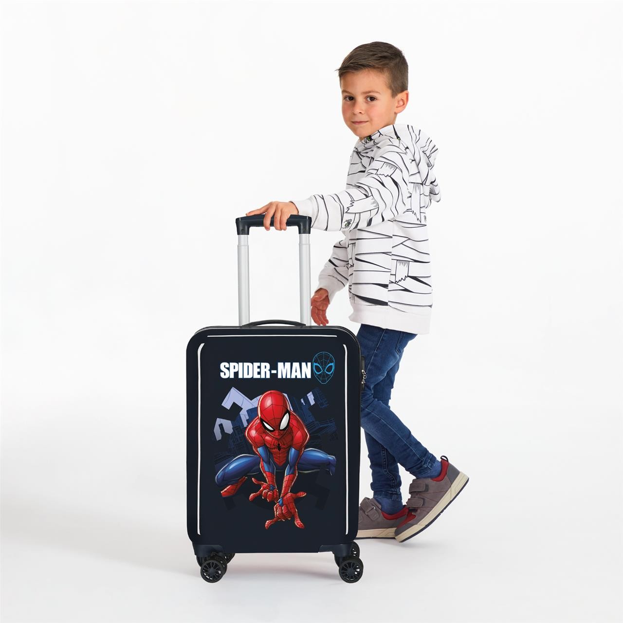 Cabin suitcase Spiderman Action rigid 55cm