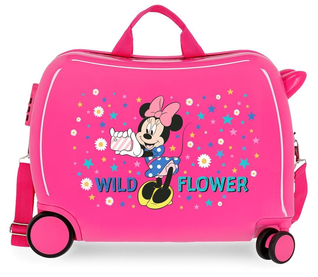 Children's suitcase Minnie Wild Flower