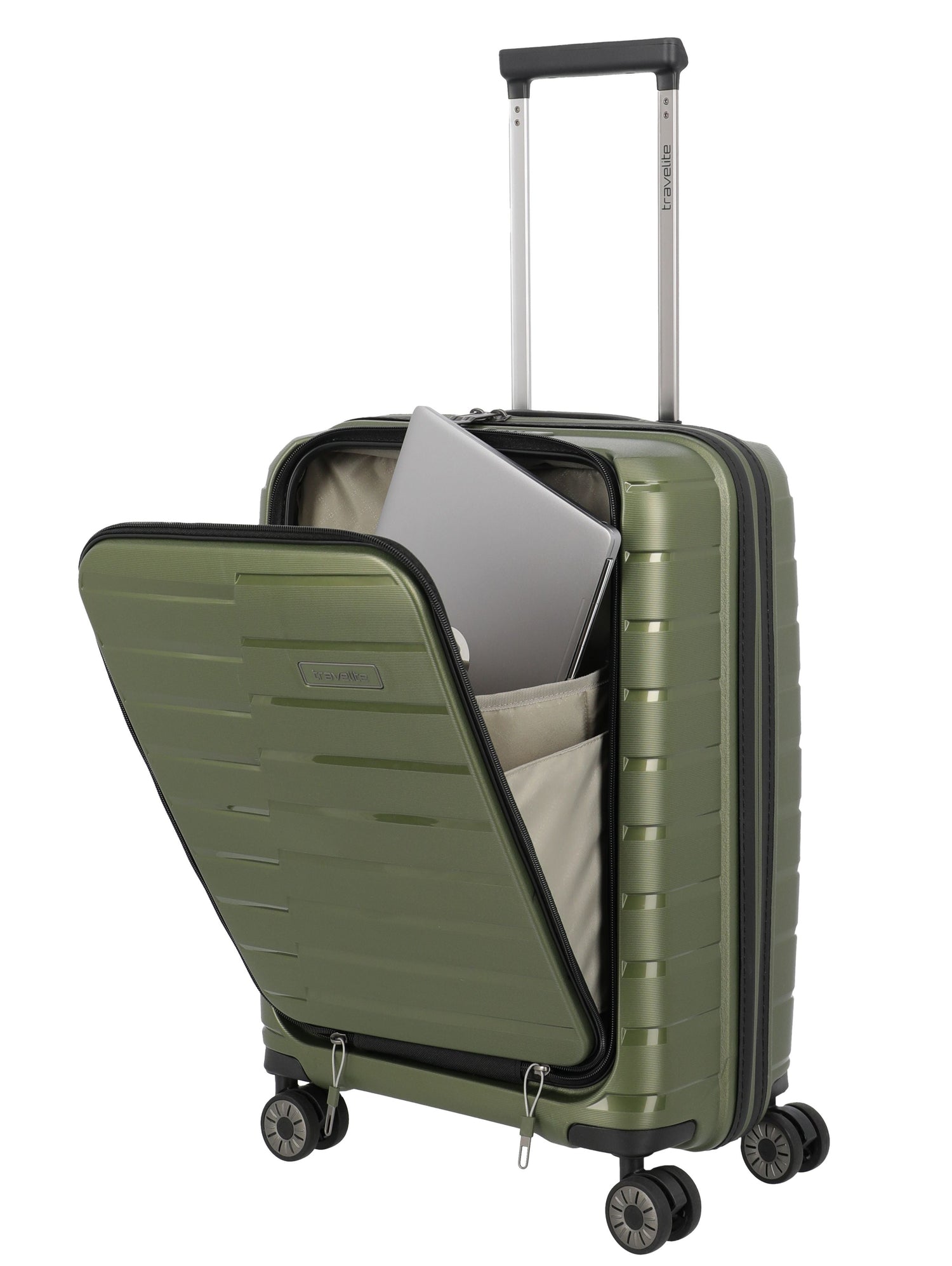 Cabinekoffer Met compartiment voor Pc -TRAVELITE - AIR BASE Anthacite