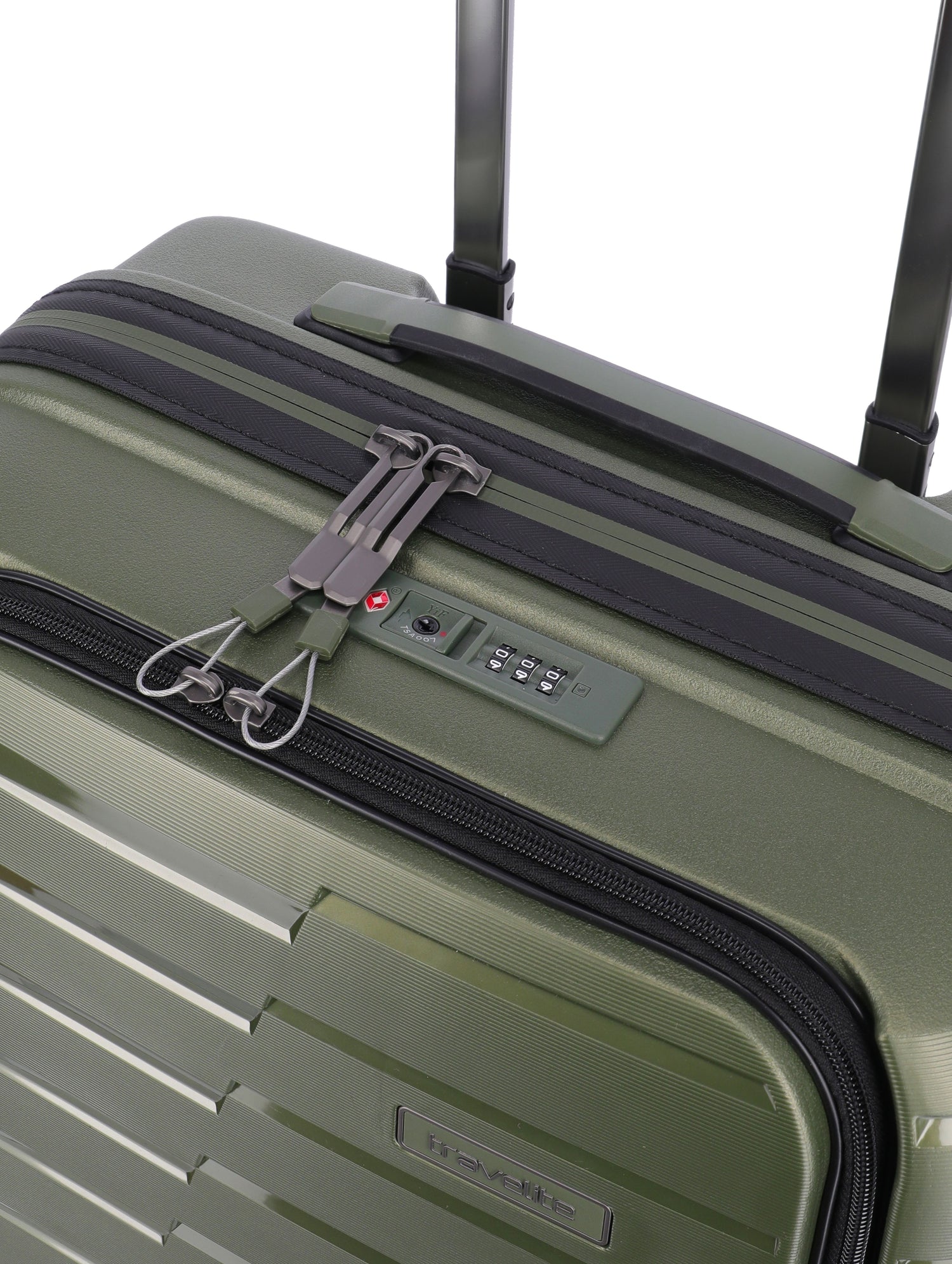 Cabinekoffer Met compartiment voor Pc -TRAVELITE - AIR BASE Anthacite