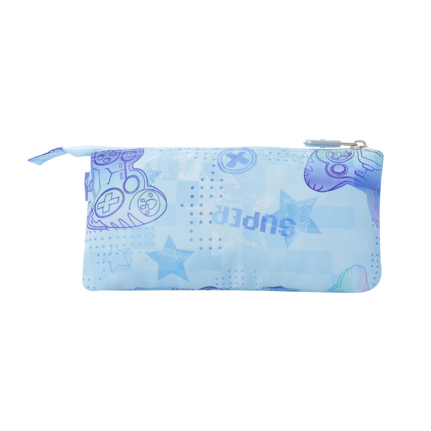 TOTTO Mochila escolar con ruedas Renglones + Estuche Tablero - 1FY Polar