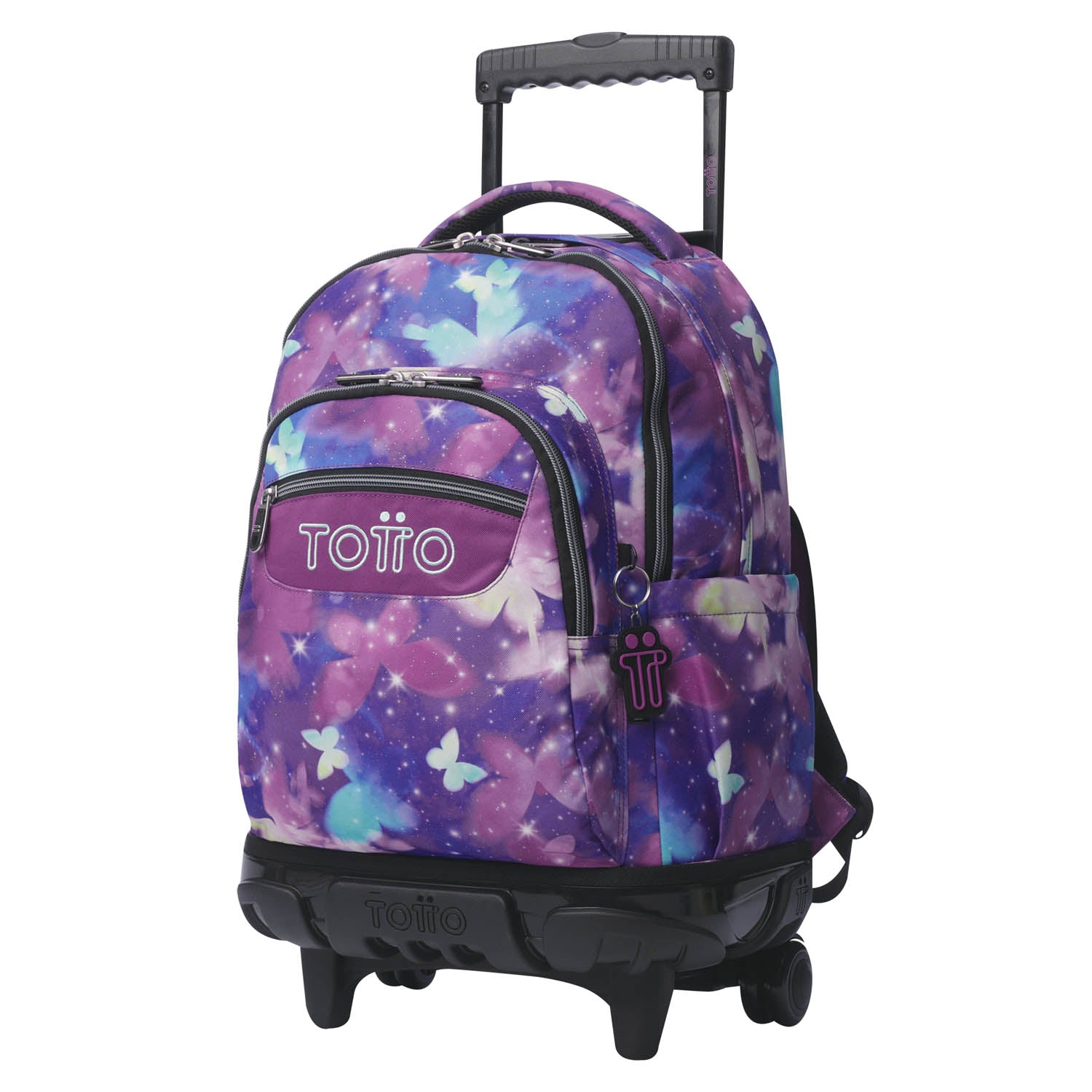 TOTTO School backpack with lines lines + case board - 5q6 Star Butterfly