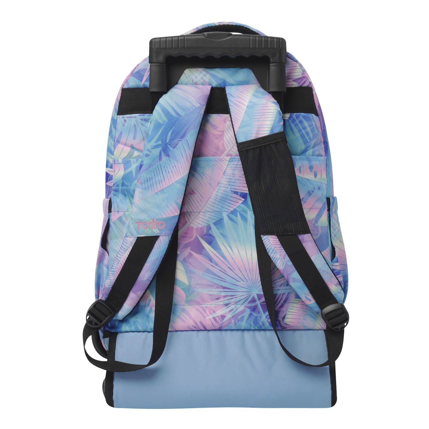 TOTTO Mochila escolar con ruedas Renglones - 0FB Prisma