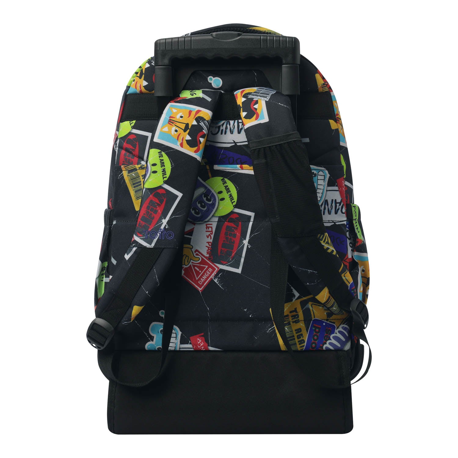Mochila escolar Totto con ruedas Renglones - 8C5 Sticky