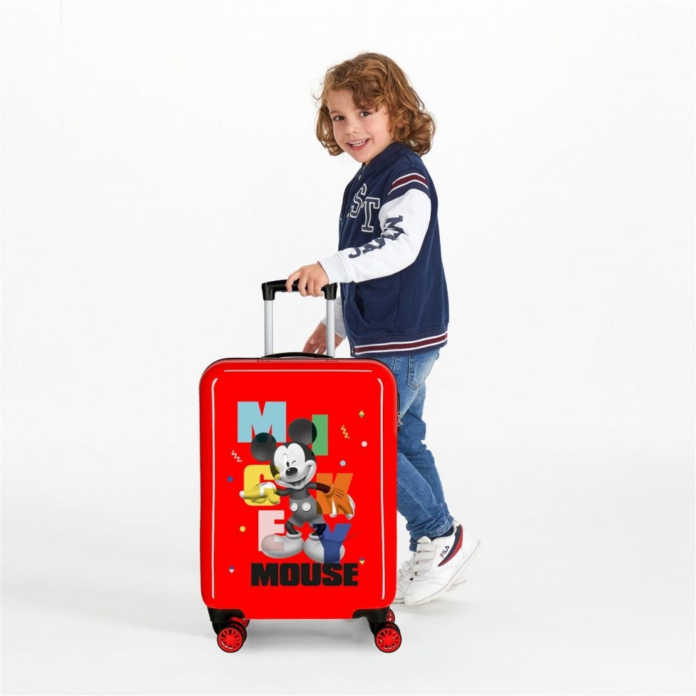 Kabinenkoffer Mickey´s Party Rojo