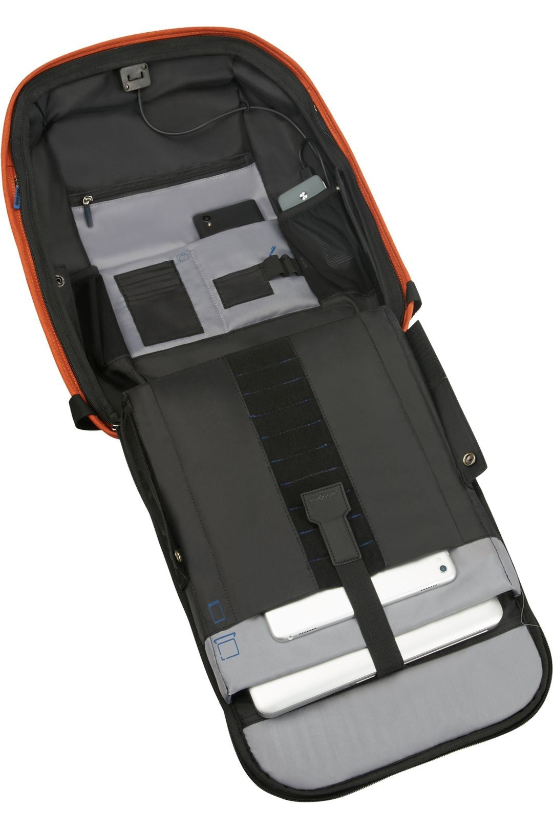 Plecak Samsonite SECURIPAK Dla laptopa 15.6 ECO Czerwony