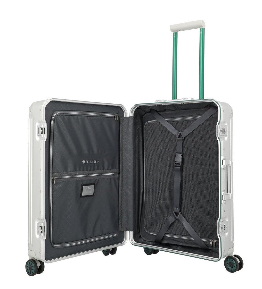 TRAVELITE – Maleta Mediana ALUMINIO NEXT 2.0 – 67cm