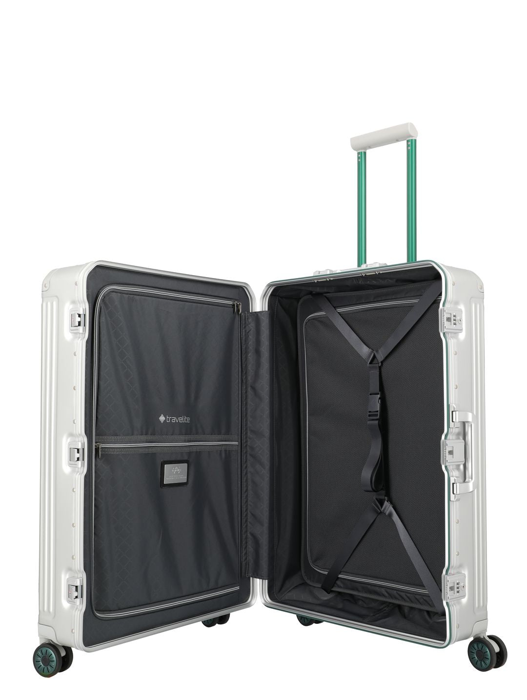 TRAVELITE - Large aluminum suitcase NEXT 2.0 – 77cm