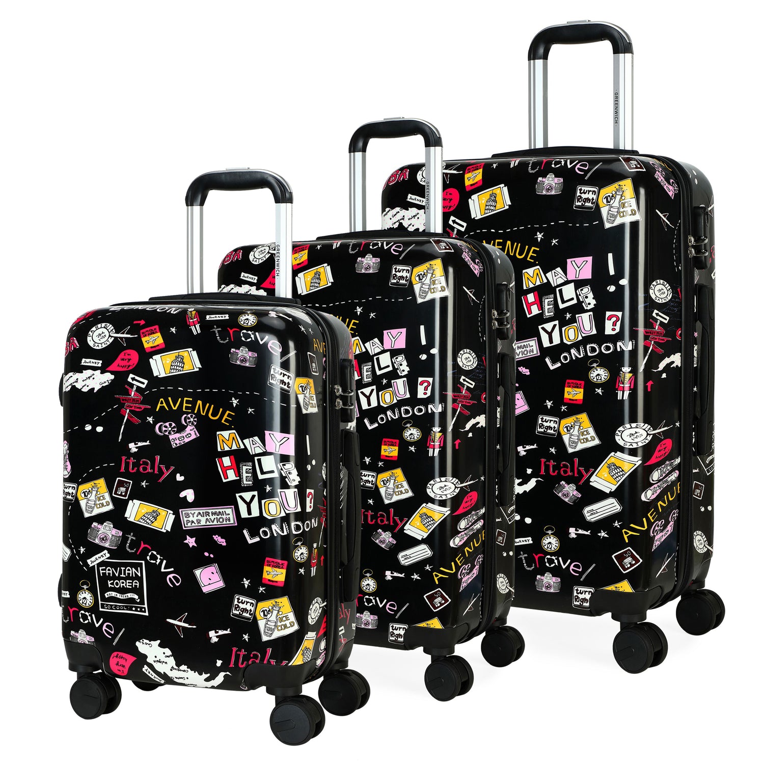 Greenwich Juego de Maletas MARACAIBO Greenwich