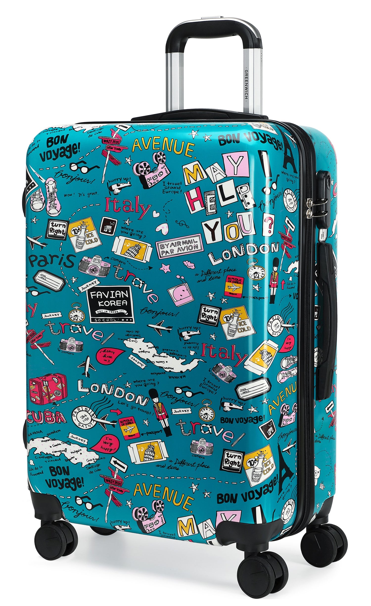 Greenwich Travel suitcase Maracaibo Large size