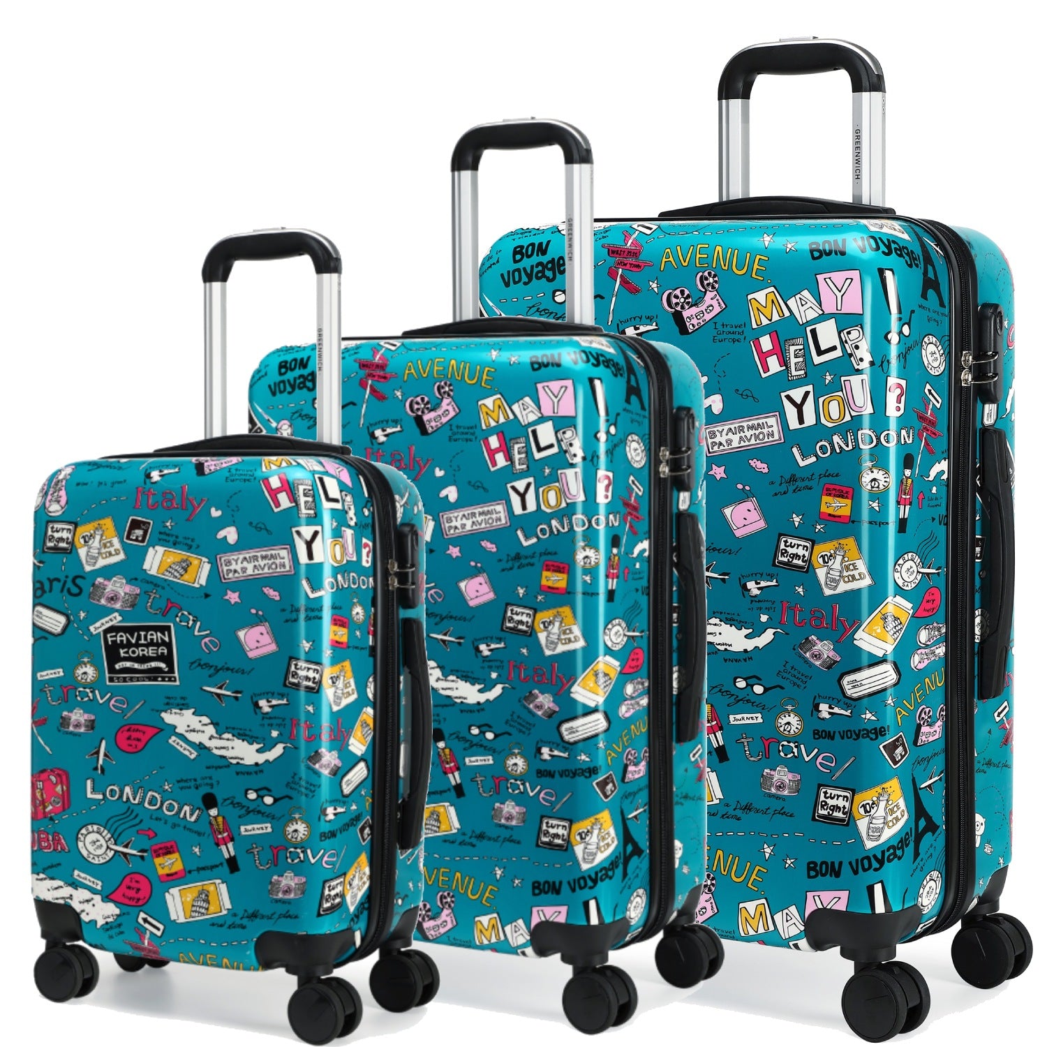 Greenwich Juego de Maletas MARACAIBO Greenwich