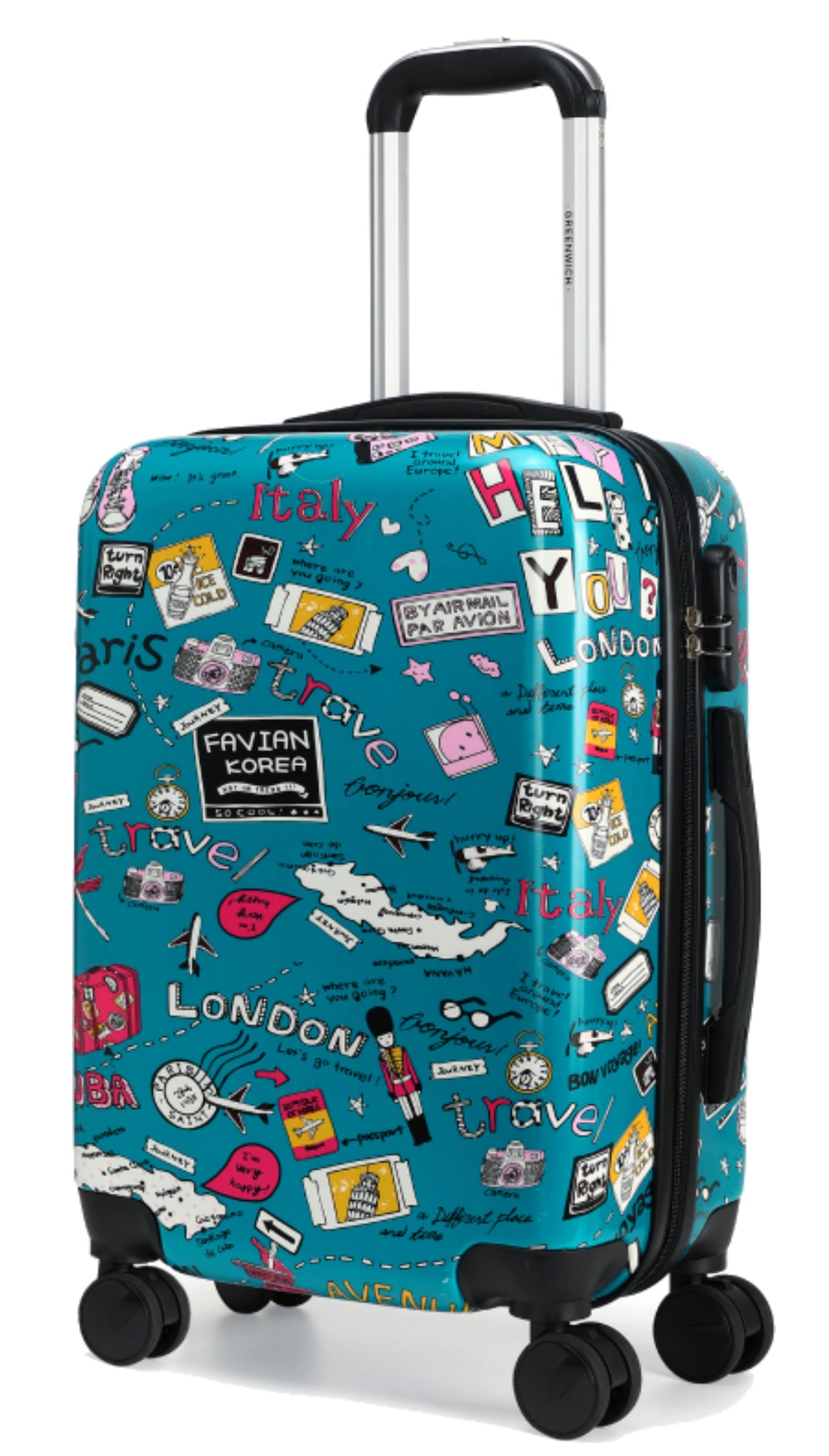 Greenwich Pequeno jogo de mala Maracaibo + Neceser