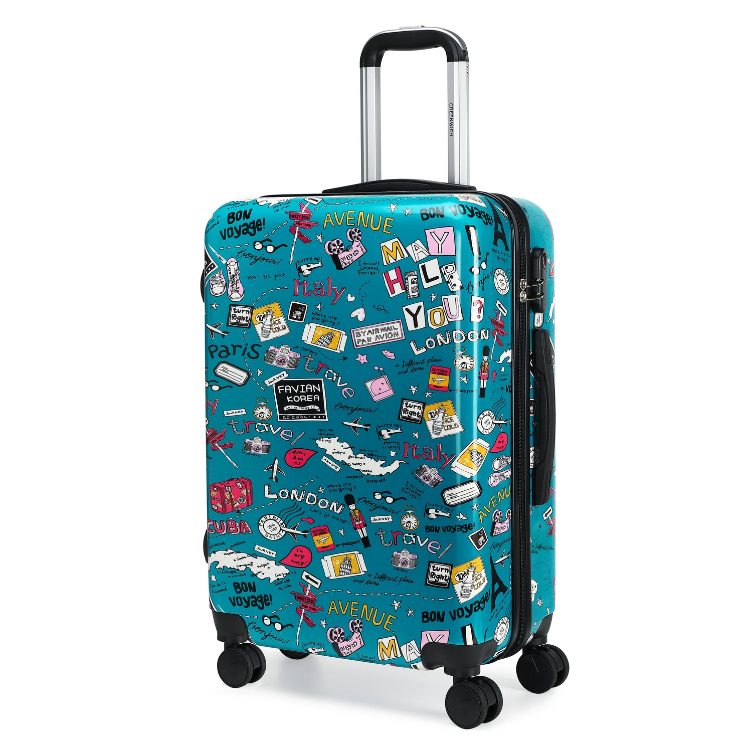 Greenwich Reisekoffer Maracaibo Mittelgroß