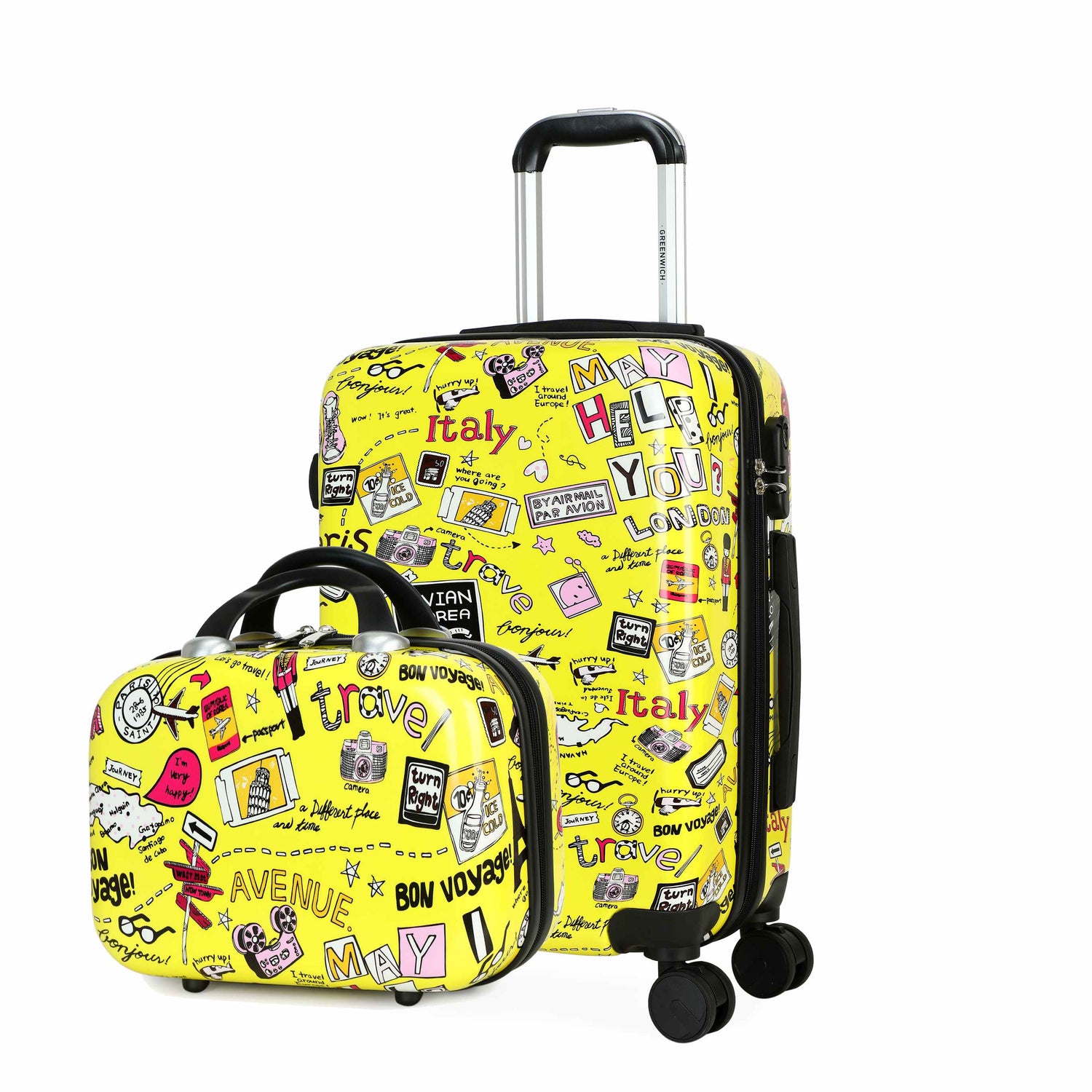 Greenwich Pequeno jogo de mala Maracaibo + Neceser