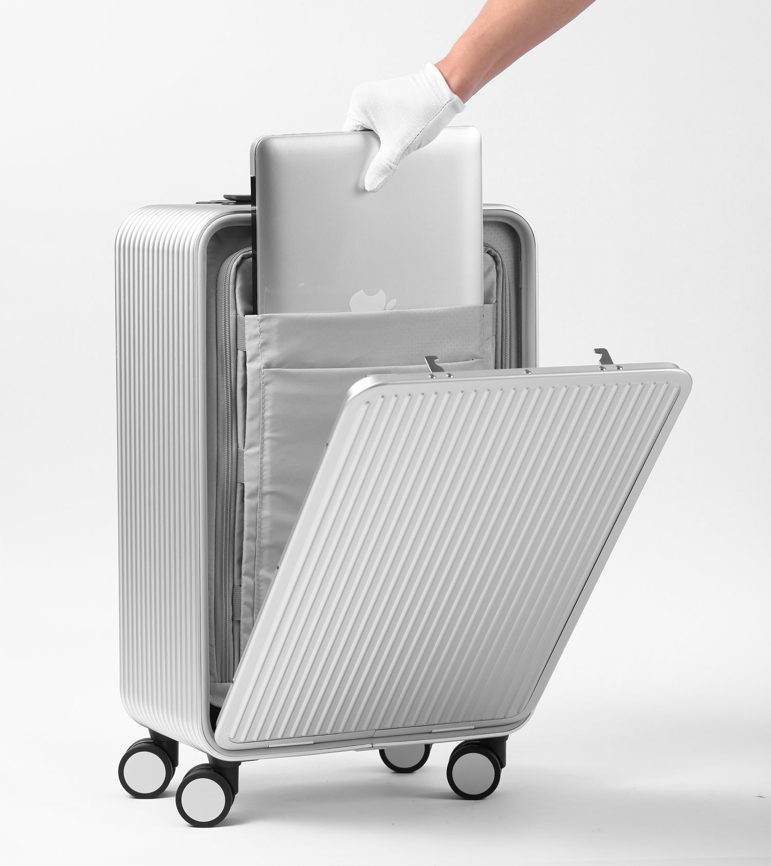 Walizka Easy Acces 100% aluminium TOKIO 57 cm