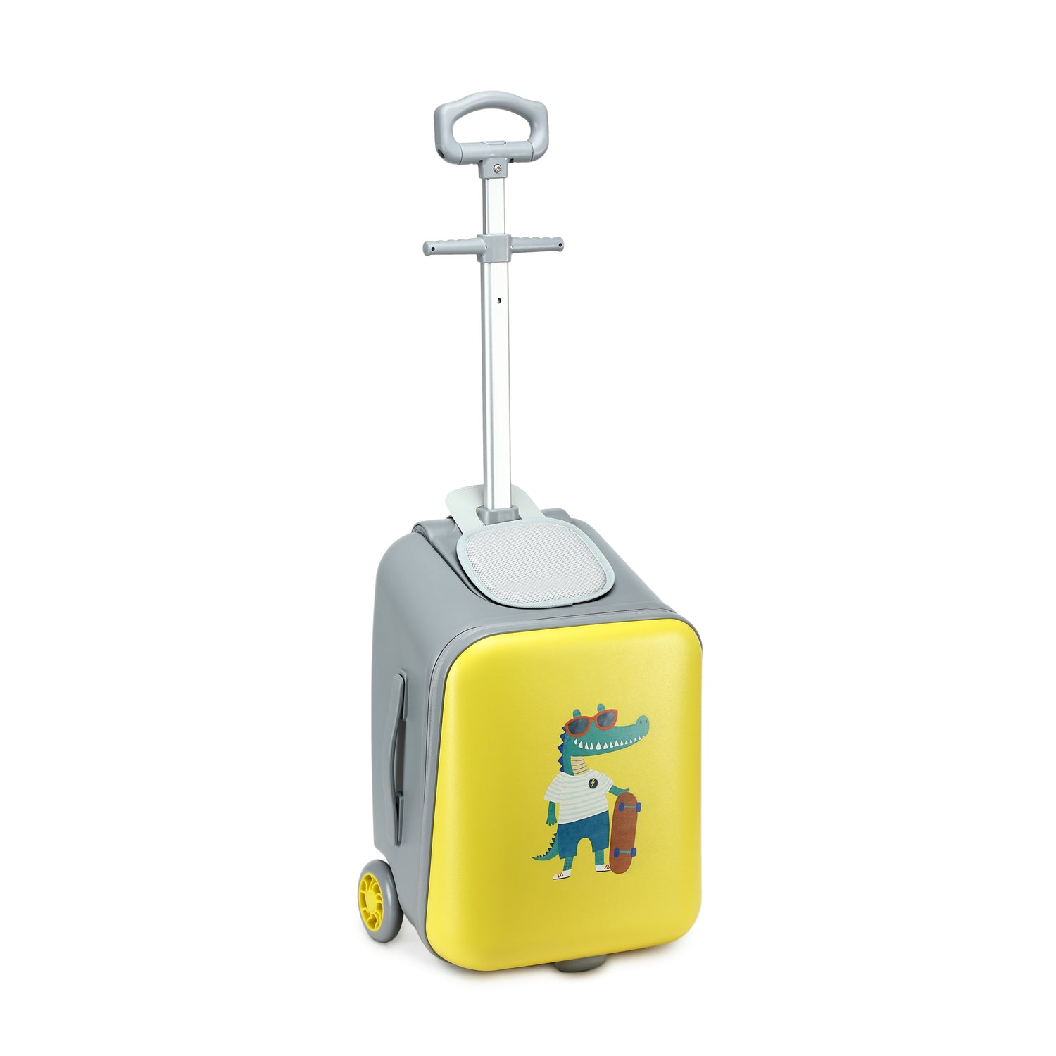 GREENWICH suitcase with child seat CROCODILE