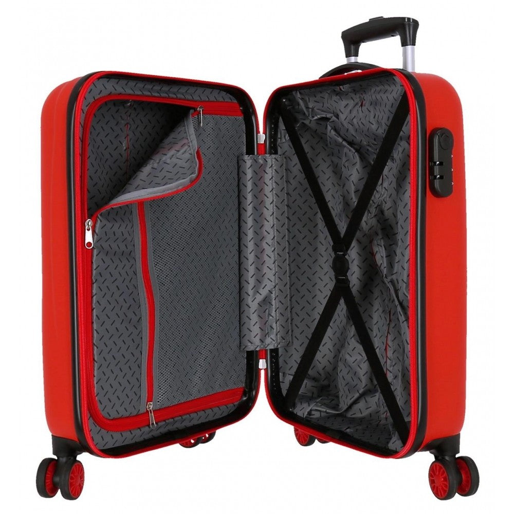 Cabinekoffer Spiderman Great Power onbuigzaam 55cm