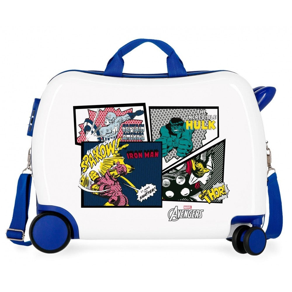 Valise pour enfants Sky Avengers 2 roues multidirectionnelles