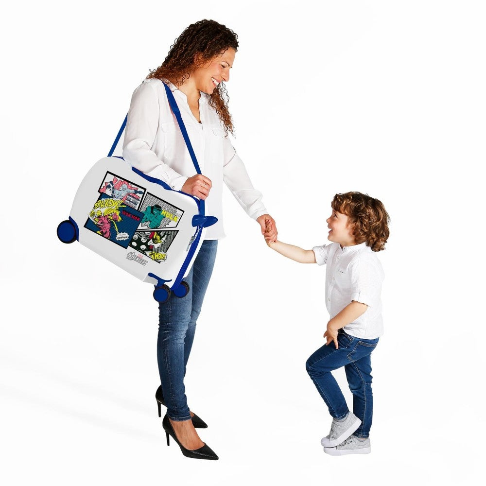 Valise pour enfants Sky Avengers 2 roues multidirectionnelles