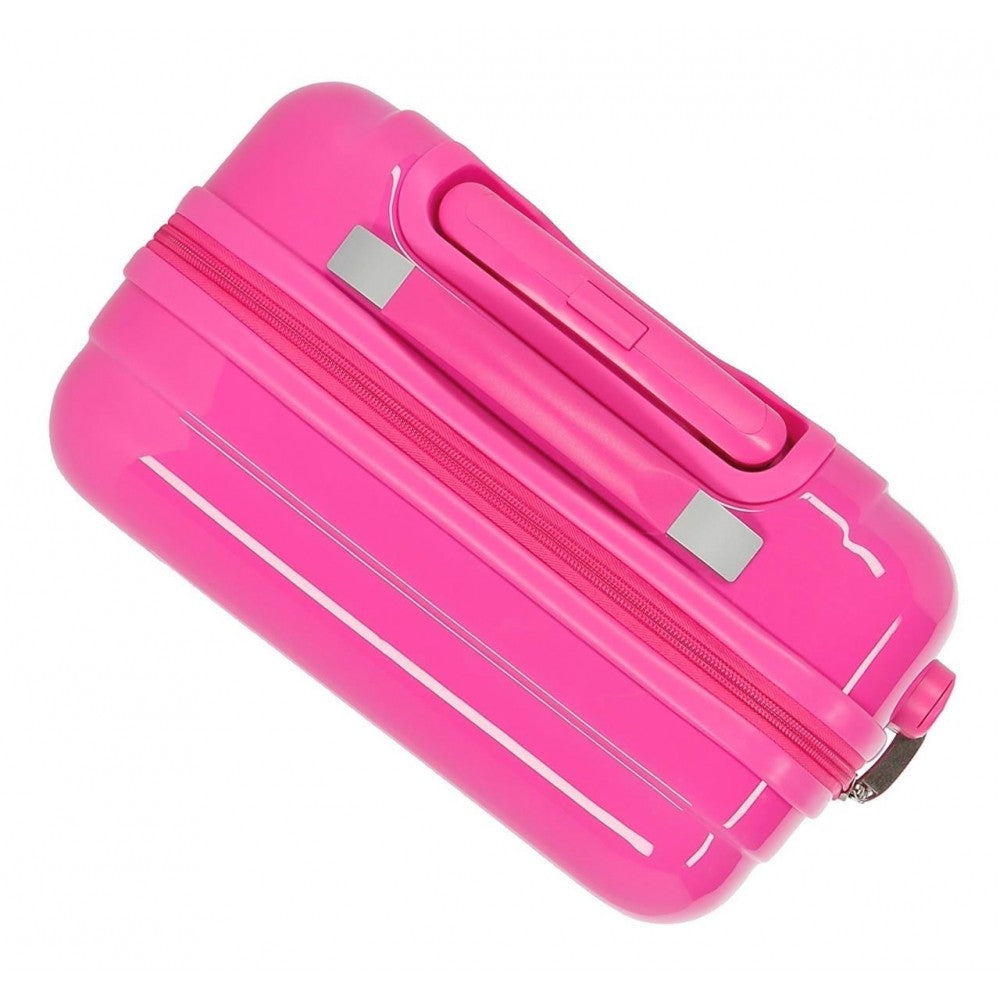 Cabin suitcase Rigid 55cm Enso Make a Wish Fuchsia