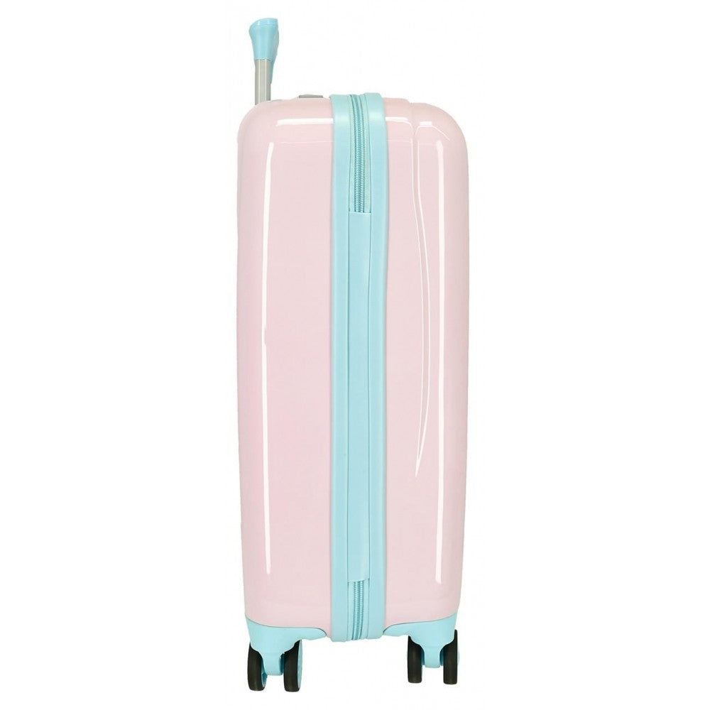 Cabin suitcase Enso Magic Unicorn rigid 55cm Pink