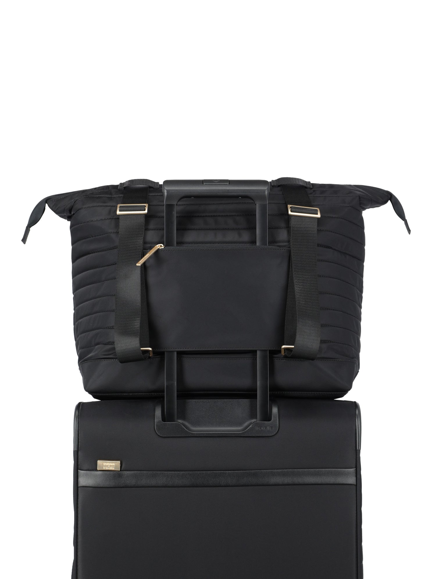 TRAVELITE BARBARA STEPP 2 IN 1 SHOPPER