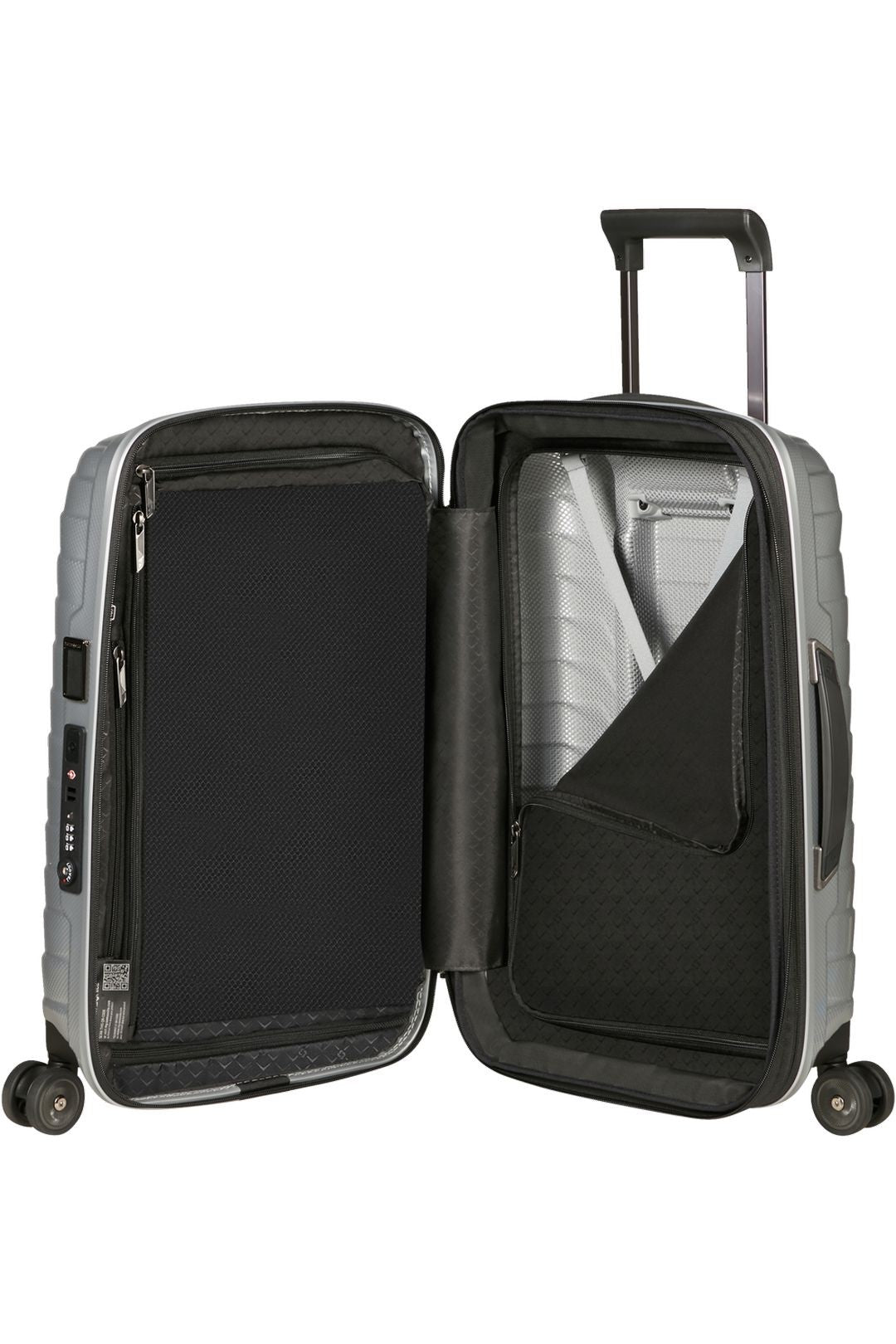 Maleta de Cabina PROXIS LENGHT 55cm Extensible Fabricada con Roxkin