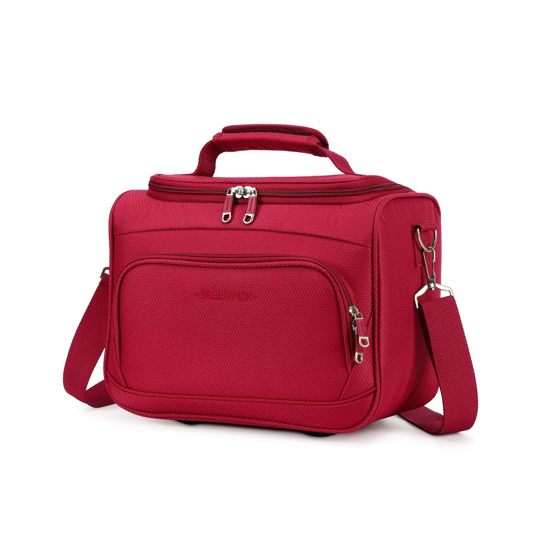 GREENWICH SET VAN Cabinekoffer ECO-RECYCLED TUNEZ EN NECESER