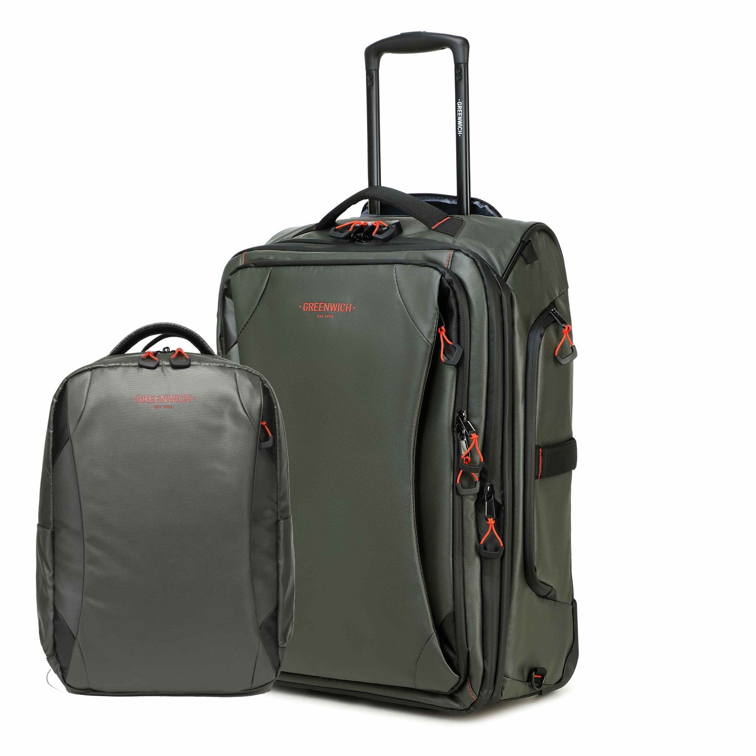 GREENWICH SET TROLLEY CABINA Y MOCHILA DE VIAJE VANCOUVER