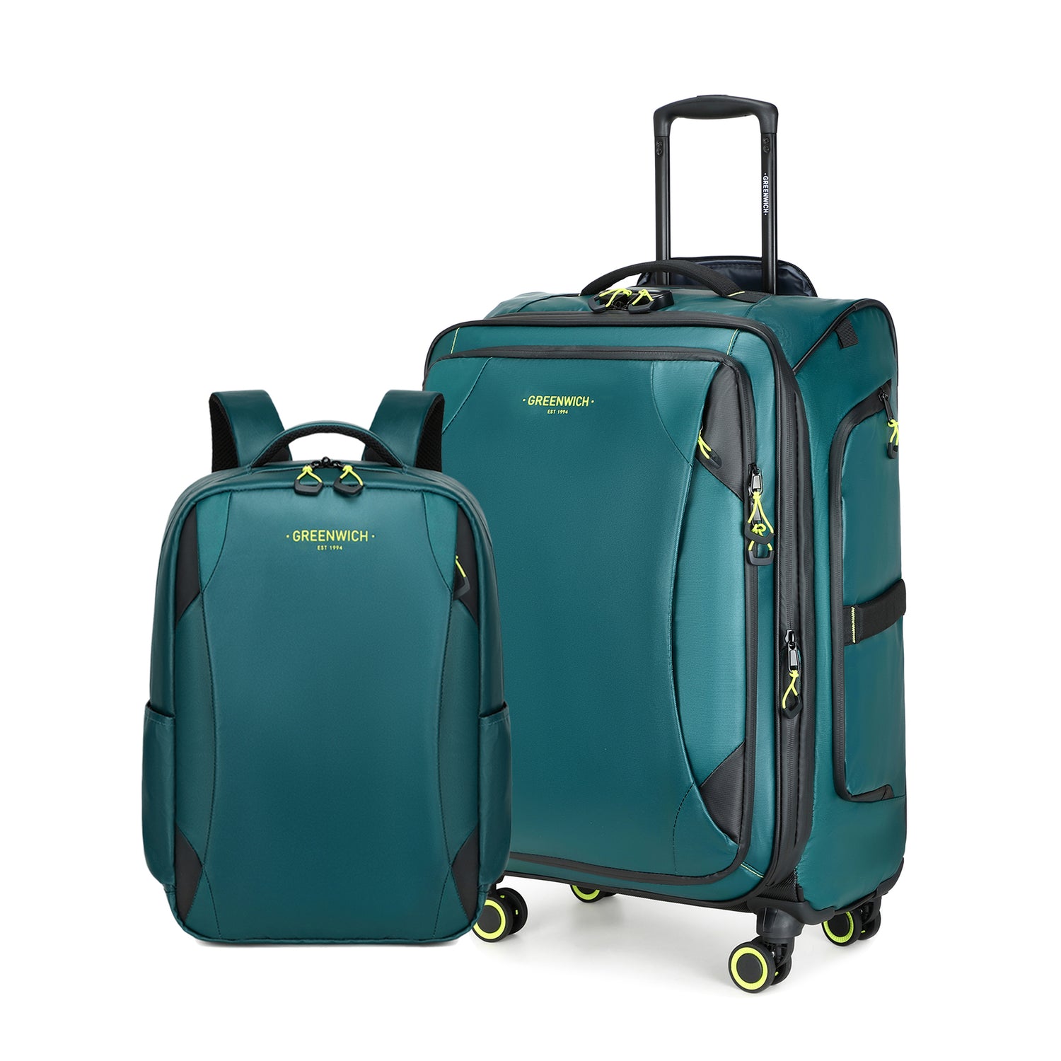 GREENWICH SET TROLLEY 65CM Et sac à dos VANCOUVER