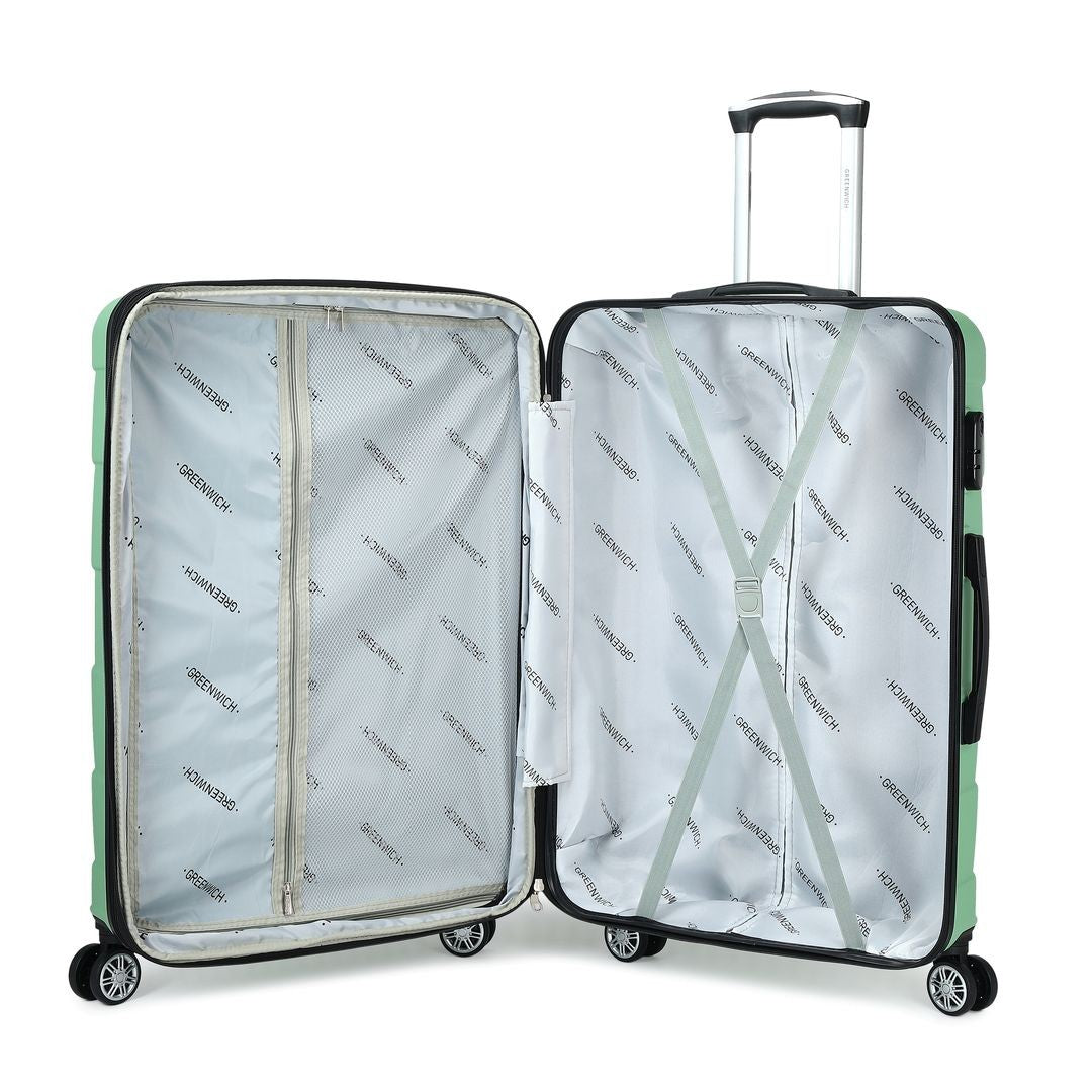 Extensible medium and small suitcase set BUDAPEST of Greenwich
