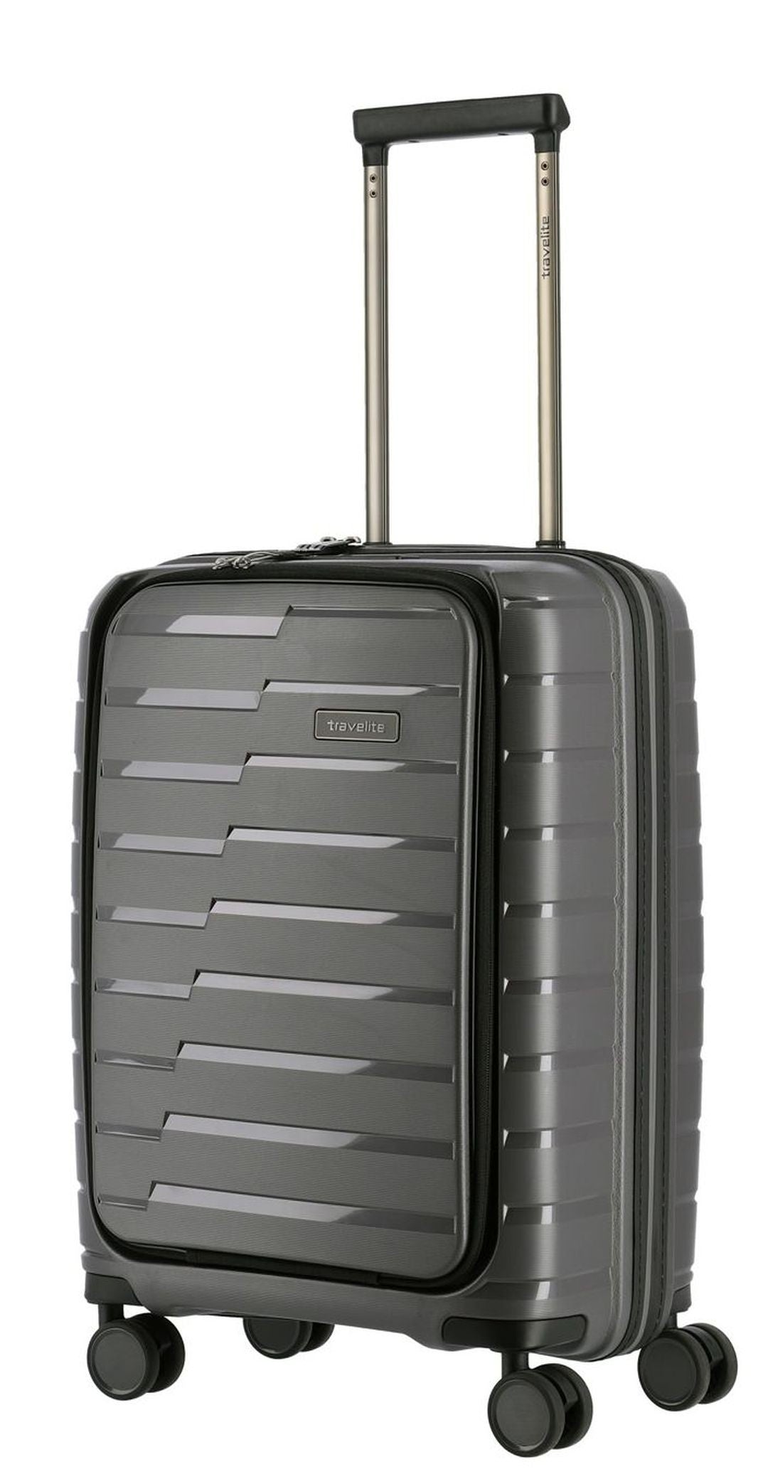 Cabinekoffer Met compartiment voor Pc -TRAVELITE - AIR BASE Anthacite