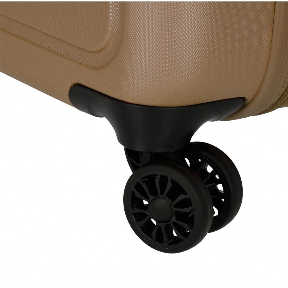 Cabin suitcase Roll Road Camboya Rigid 55cm Champagne