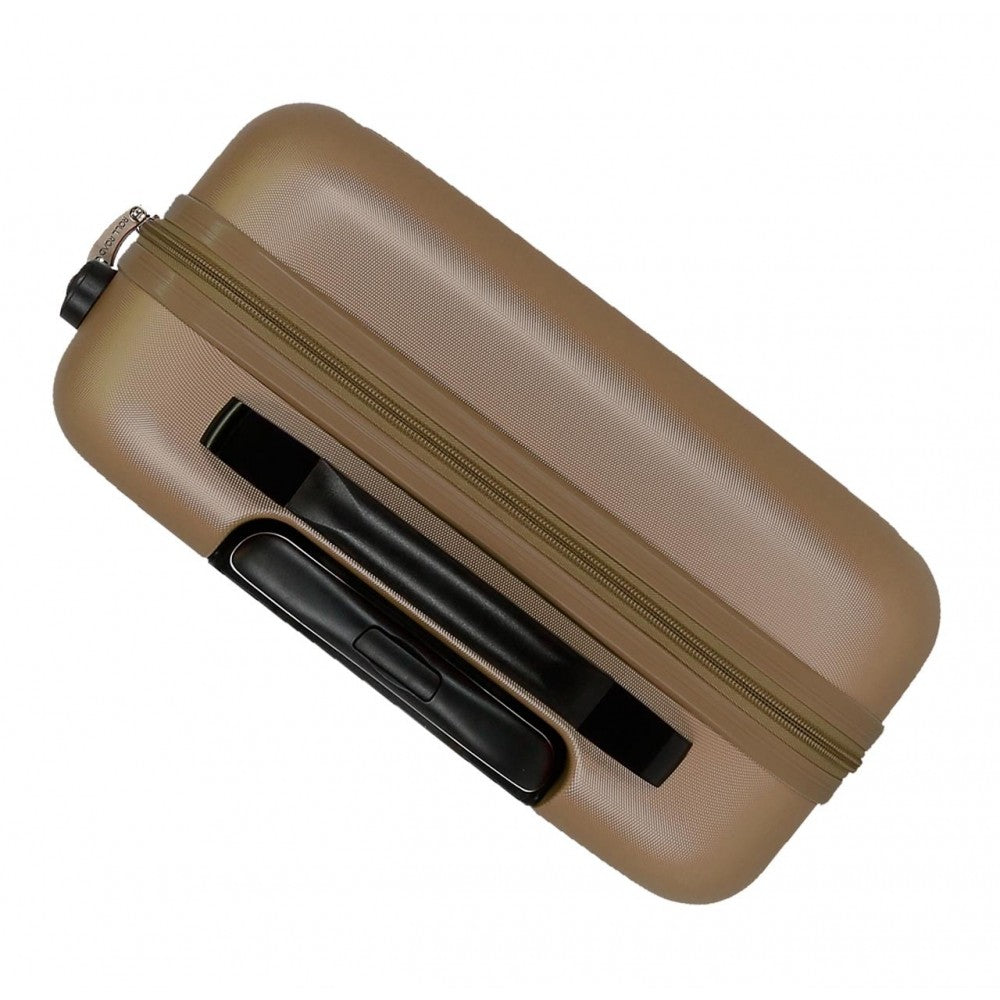 Cabin suitcase Roll Road Camboya Rigid 55cm Champagne