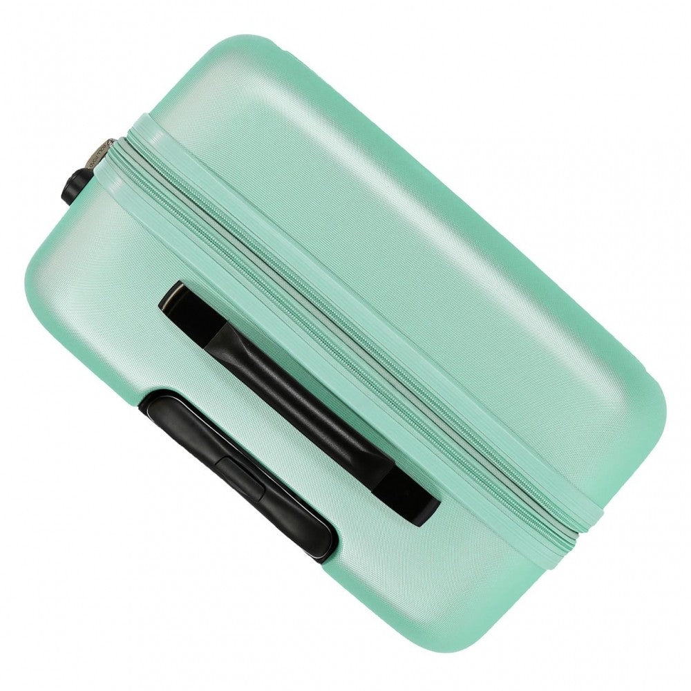 Medium suitcase Roll Road Camboya Rigid 68cm Turquoise