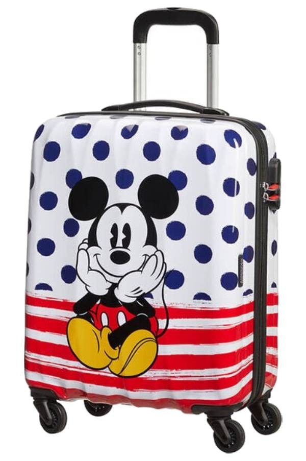 Kabinenkoffer 55CM MICKEY BLUE DOTS DISNEY LEGENDS VON AMERICAN TOURISTER