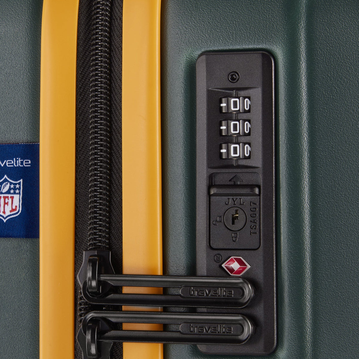 Travelite Nfl Large Suitcase 76Cm Green Bay Packers