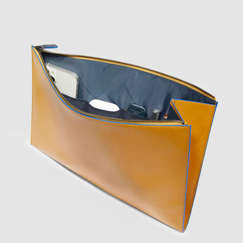 LEREN HANDTAS VOOR IPAD