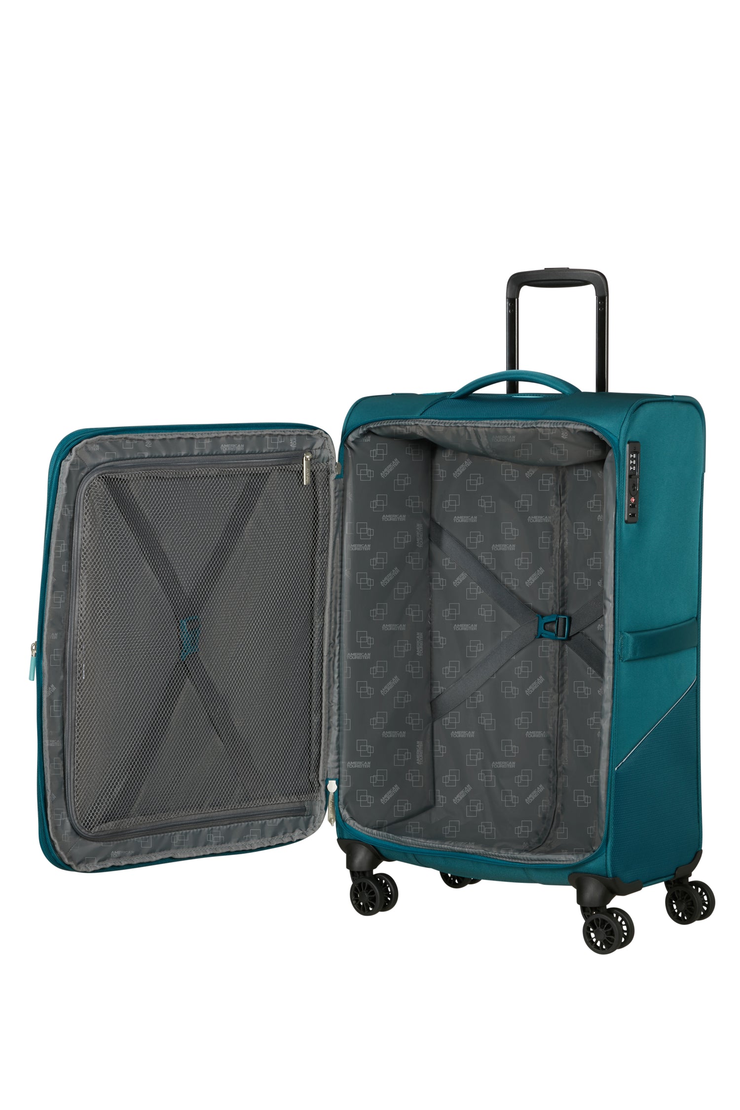 AMERICAN TOURISTER Medium suitcase EXTENSIBLE SUMMERRIDE 69CM - Tissue Ripstop