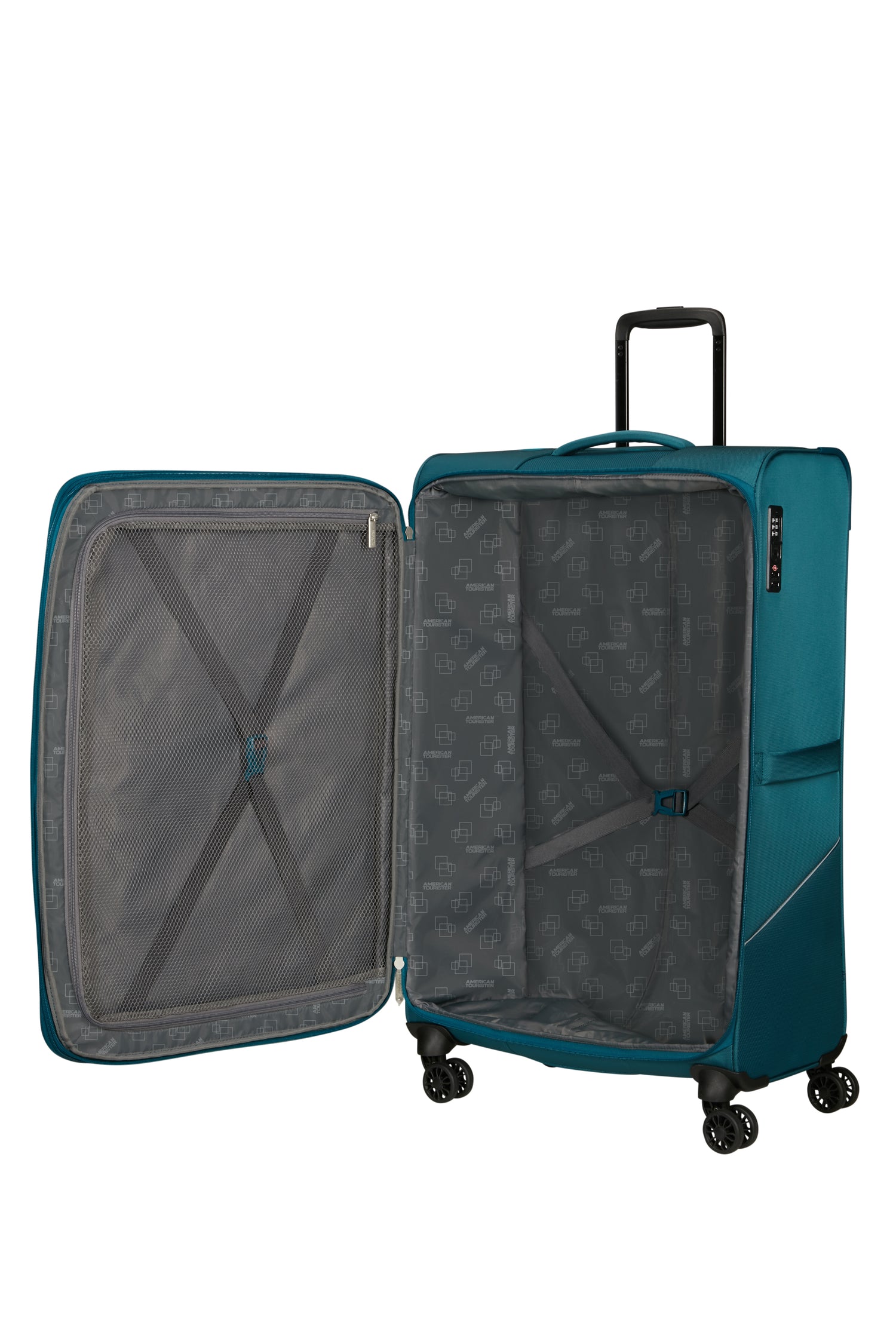 AMERICAN TOURISTER Big suitcase EXTENSIBLE SUMMERRIDE 80CM - Tissue Ripstop