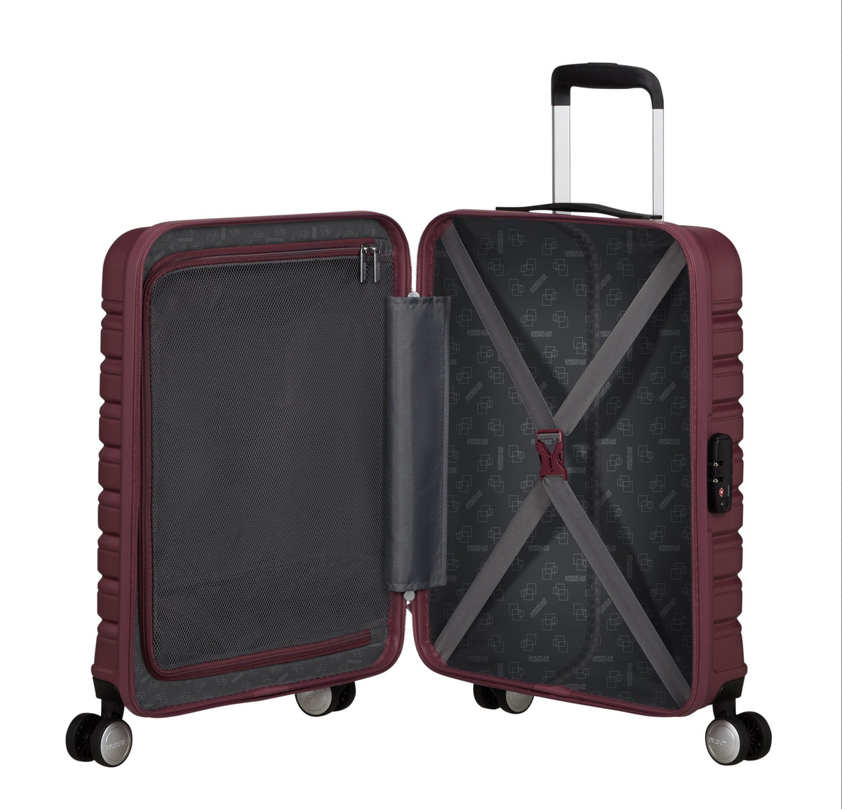 Pack neceser + maleta de cabina 55cm FLASHLINE