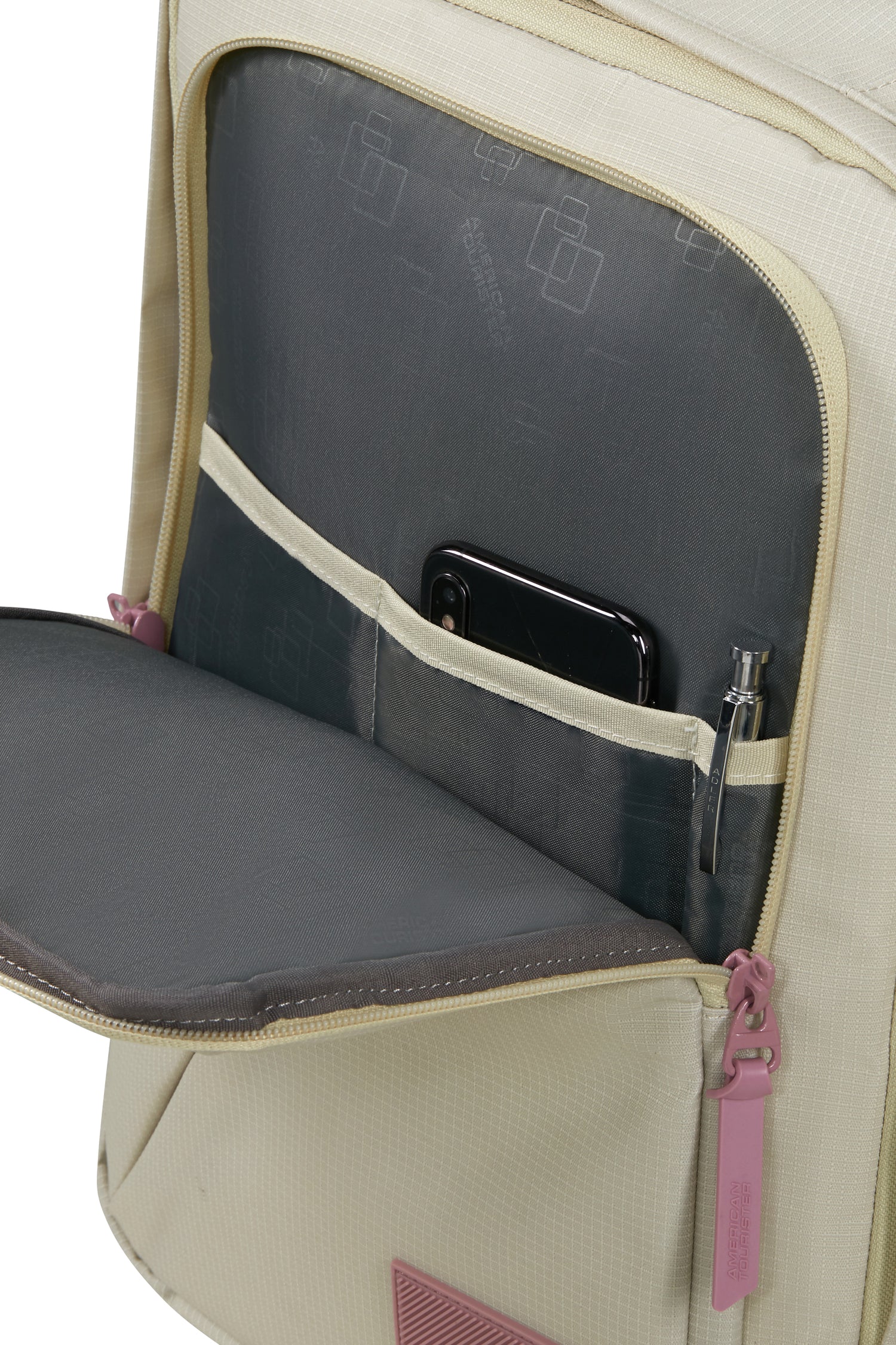 Pack maleta de cabina SOUNDBOX + mochila de viaje TAKE2CABIN de AMERICAN TOURISTER