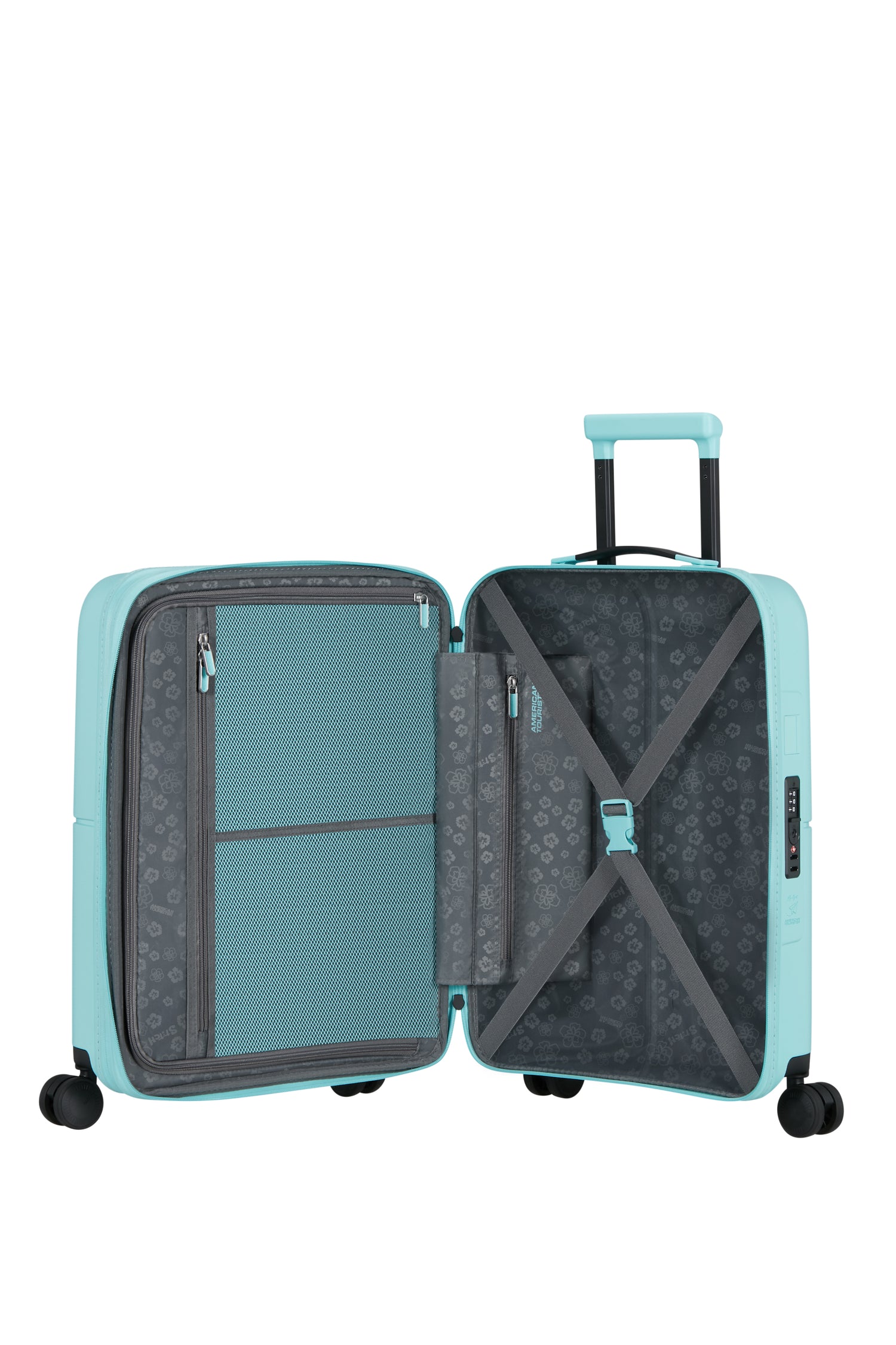 AMERICAN TOURISTER Cabin suitcase Extensible DASHPOP DISNEY - Stitch Flower