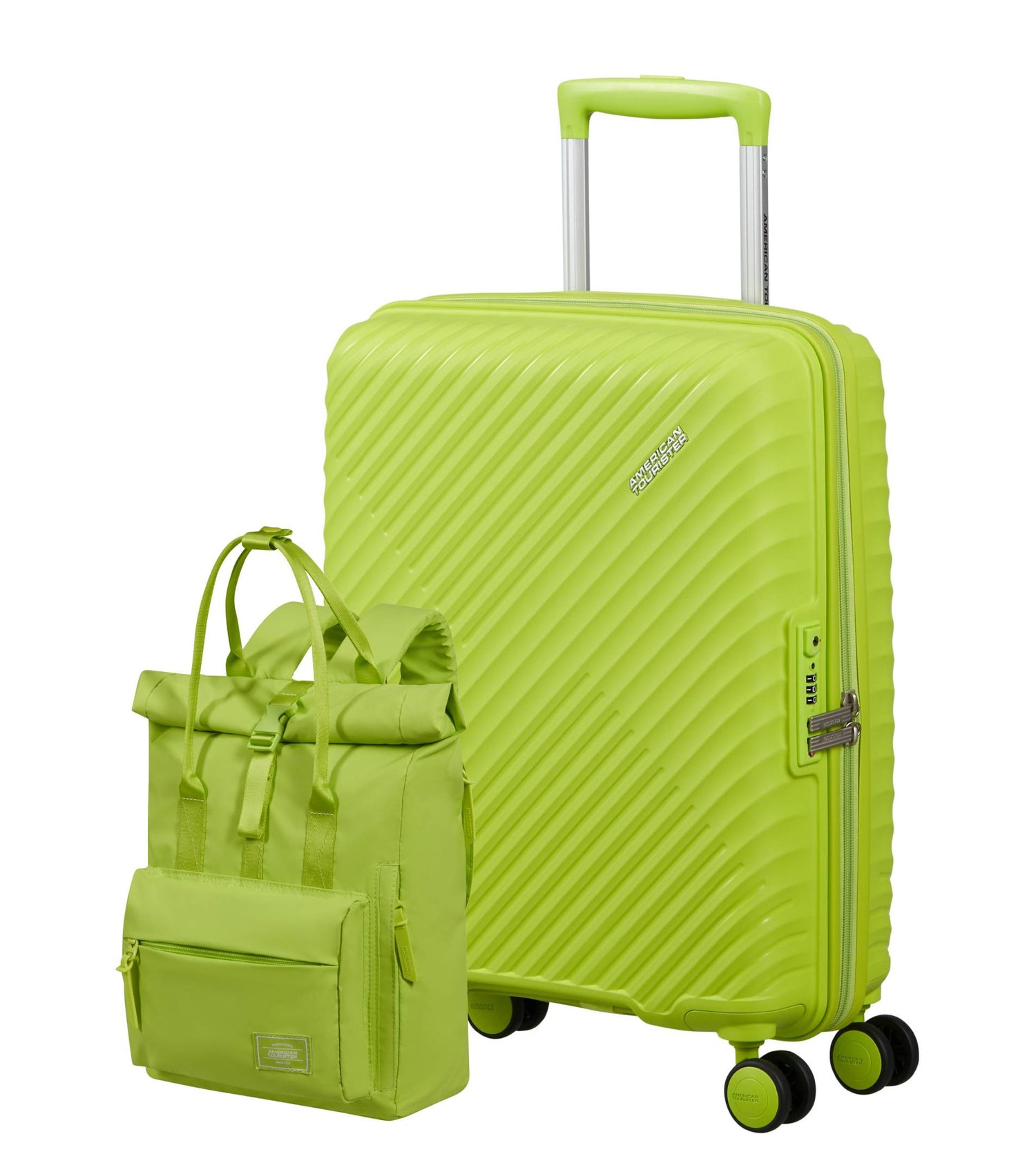 Pack maleta de cabina DIABLAST + mochila city puff URBAN GROOVE